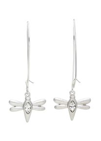 Guess, Damen Ohrringe 'UBE31209', Silber / Transparent