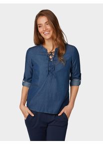 Tom Tailor, Damen Jeansbluse, Blue Denim