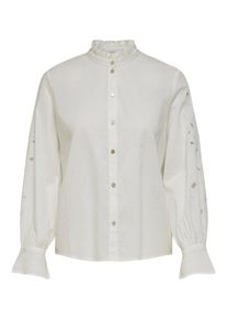 Only, Damen Hemd, Weiß