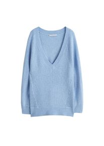 Violeta by Mango, Damen Pullover 'Lila', Himmelblau