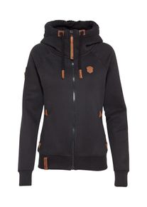 Naketano, Damen Sweatjacke 'Blonder Engel', Schwarz
