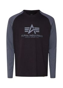 Alpha Industries, Herren Shirt, Grau / Schwarz