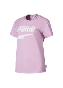 Puma, Damen Downtown T-Shirt, Pastellpink / Weiß