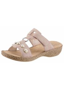 Rieker, Damen Pantolette, Altrosa