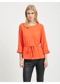 Vila, Damen Bluse, Neonorange