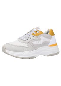 Tom Tailor, Damen Sneaker, Gelb / Grau / Wei&szlig;