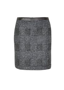 s.Oliver BLACK LABEL, Damen Rock, Grau / Schwarz