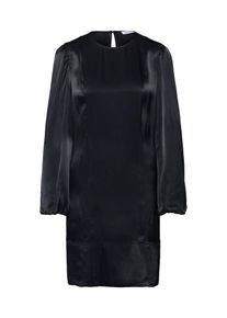 Calvin Klein, Damen Kleid 'PUFF SLV MINI LS', Schwarz