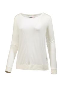 Reebok, Damen Langarmshirt, Naturwei&szlig;