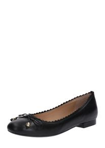 Lauren by Ralph Lauren Lauren Ralph Lauren, Damen Halbschuhe 'glennie leather', Schwarz