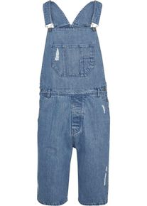 Urban Classics, Herren Short 'Dungaree ', Blau