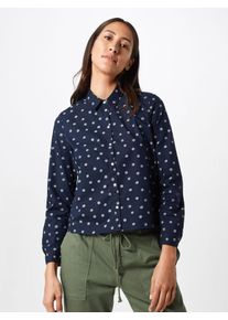 Esprit, Damen Bluse, Creme / Navy