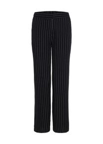 Pieces, Damen Hose, Grau / Schwarz
