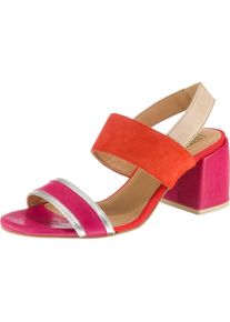 Liebeskind Berlin, Damen Sandaletten, Orange / Pink / Orangerot