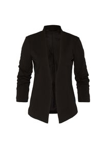 Vila, Damen Blazer mit Dreiviertel&auml;rmeln 'Viher', Schwarz