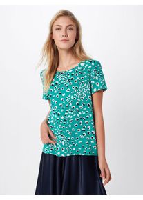 Vila, Damen Bluse 'ATTA', Grün / Schwarz / Weiß
