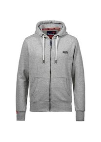 Superdry, Herren Sweatjacke, Graumeliert