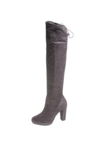 Tamaris, Damen Overknees, Graphit