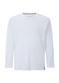 s.Oliver RED LABEL, Herren Longsleeve, Wei&szlig;