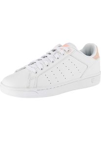 K-Swiss, Damen Sneakers Low 'Clean Court', Wei&szlig;