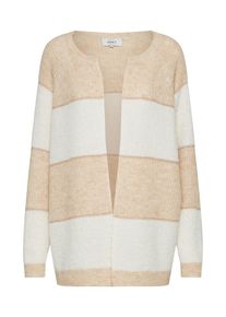 Only, Damen Cardigan 'MALONE', Beige / Creme / Taupe