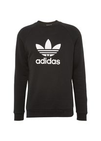 adidas originals, Herren Sweatshirt 'Trefoil', Schwarz / Weiß