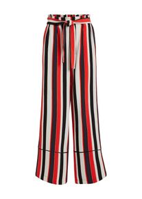 Object, Damen Hose, Blau / Neonrot / Schwarz / Weiß
