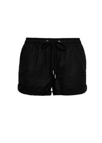 Q/S Designed By, Damen Shorts, Schwarz