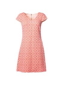 All Yours, Damen Etuikleid, Hellpink / Weiß