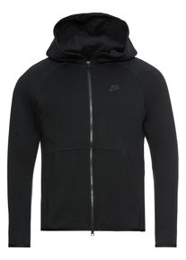 Nike Sportswear, Herren Sweatjacke 'M NSW TCH FLC HOODIE FZ', Schwarz