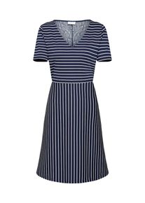 Vila, Damen Kleid, Navy / Weiß