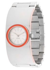 Esprit, Damen Armbanduhr ES106242002, Orange / Silber