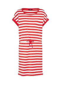 Only, Damen Kleid 'AMBER', Rot / Weiß