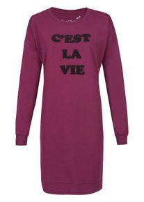 Daniel Hechter, Damen Kleid, Beere / Schwarz