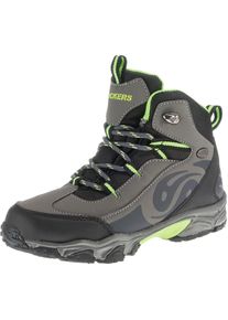 Dockers by Gerli, Mädchen Sneaker, Dunkelgrau / Grün