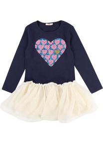 Billieblush, Mädchen Kleid, Creme / Navy
