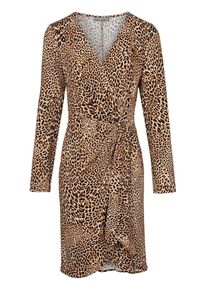 Heine, Damen Kleid, Camel / Braun / Schwarz