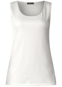 Street One, Damen Top 'QR Gania', Wei&szlig;