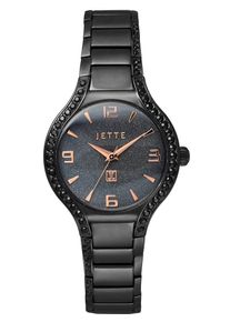 JETTE, Damen Uhr, Schwarz