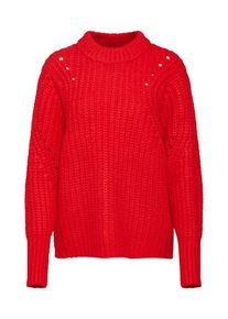 Selected Femme, Damen Pullover 'SLFGINNA LS KNIT HIGHNECK', Rot