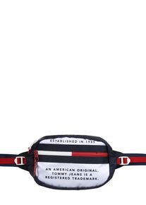 Tommy Jeans, Damen Gürteltasche 'TJU ORIGINAL BUMBAG', Blau / Rot / Weiß