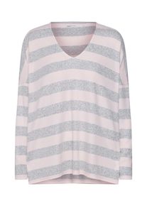 Only, Damen Pullover 'onlMAYE', Grau / Ros&eacute;