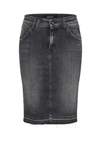 Replay, Damen Rock, Grey Denim