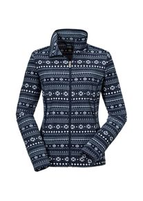 Schöffel Schöffel, Damen Fleecejacke 'Salto', Nachtblau / Weiß