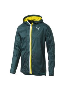 Puma, Herren Jacke 'LastLap', Gelb / Smaragd / Weiß