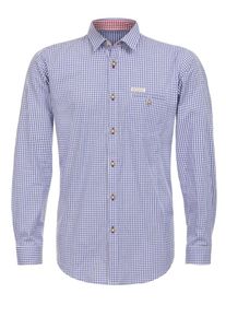 Stockerpoint, Herren Hemd 'Dave4', Blau / Weiß