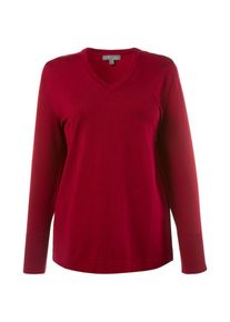 Ulla Popken, Damen Pullover, Feuerrot