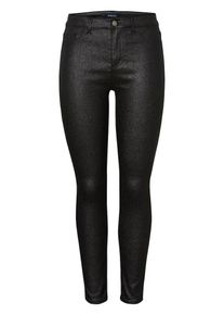 Pieces, Damen Jeggings, Schwarz
