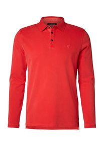 Marc O'Polo Marc O'Polo, Herren Polo-Shirt Longsleeve, Rot