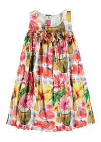 Königsmühle Königsmühle, Mädchen Kleid, Gelb / Grün / Dunkelorange / Weiß